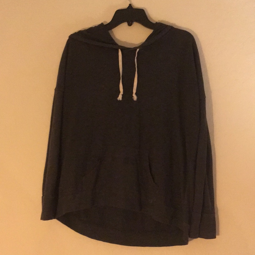 Dark gray hoodie